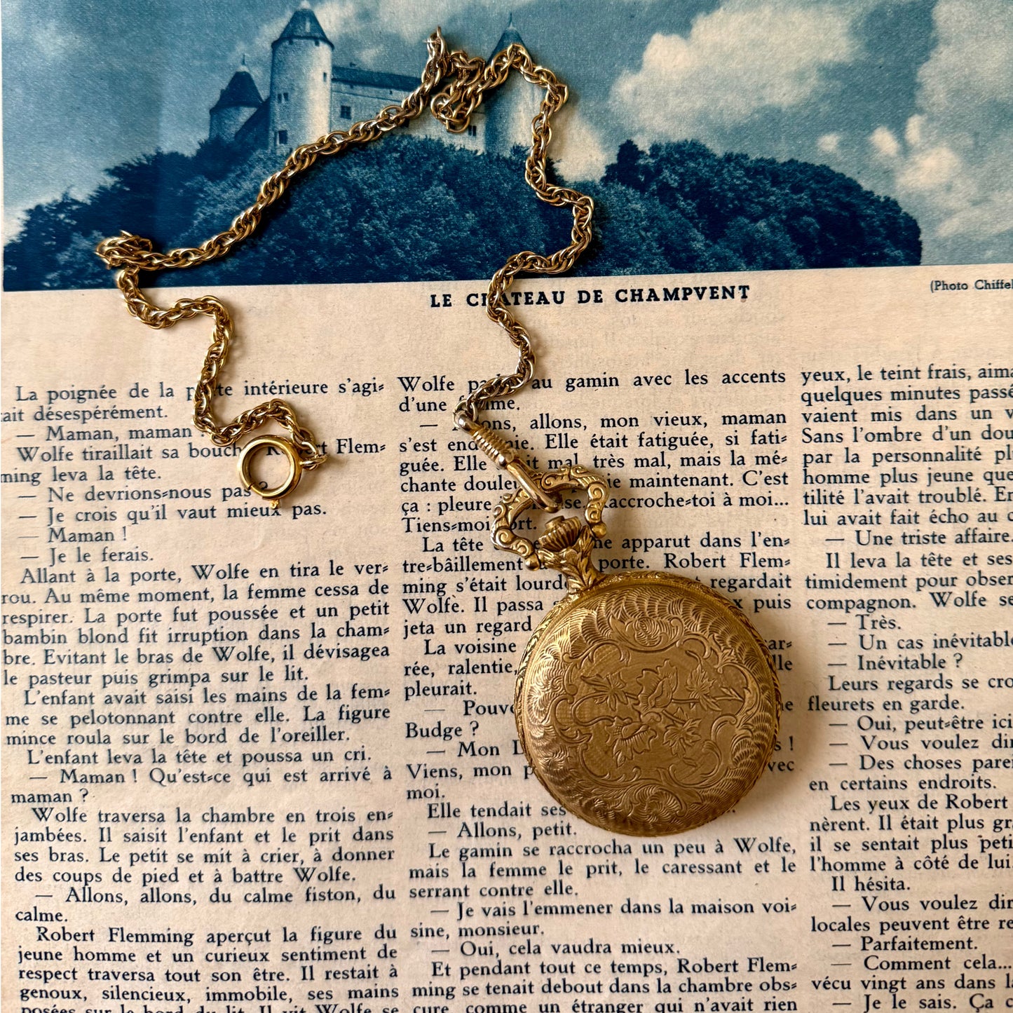 ساعة جيب فنتج