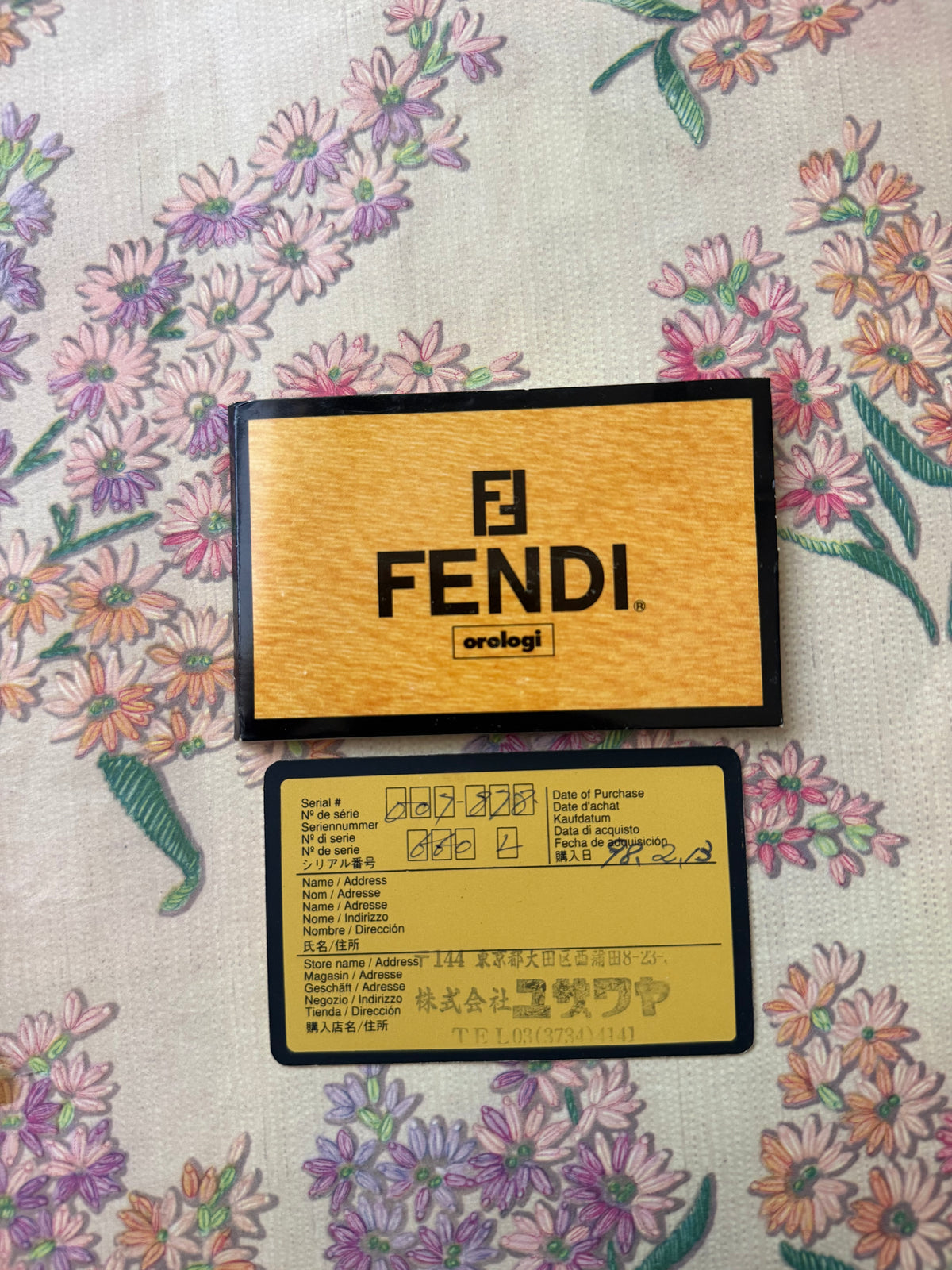 ساعة نسائية Fendi